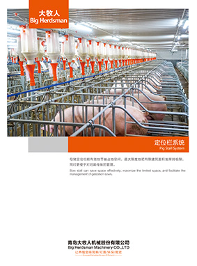 Pig stall system