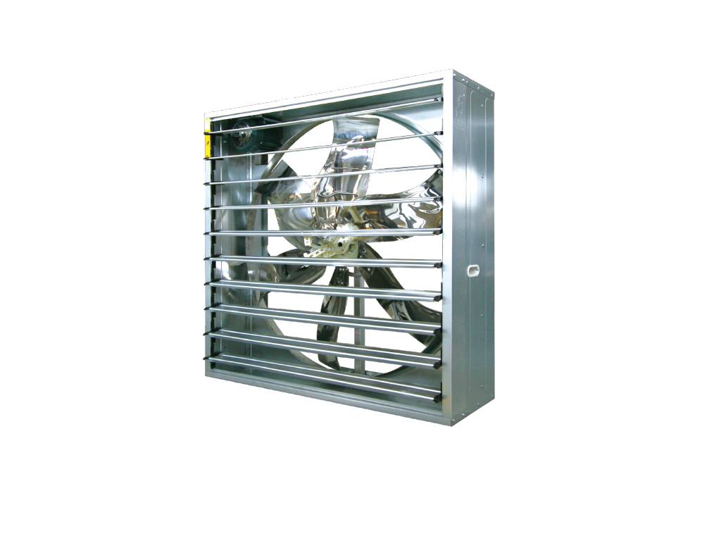 Ventilador de flujo axial con sistema centrífugo