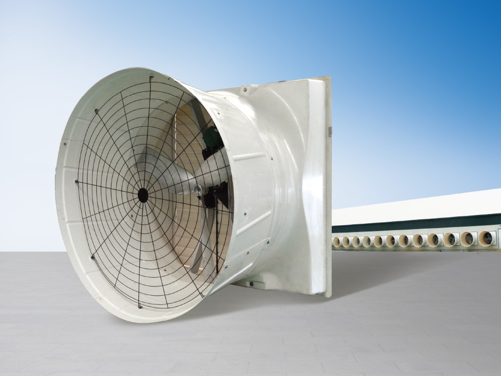 Ventilateur conique en fibre de verre 55 \